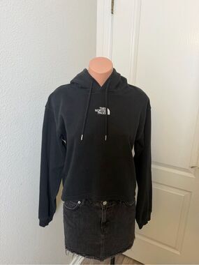 The North Face Black Logo Hoodie Sz M